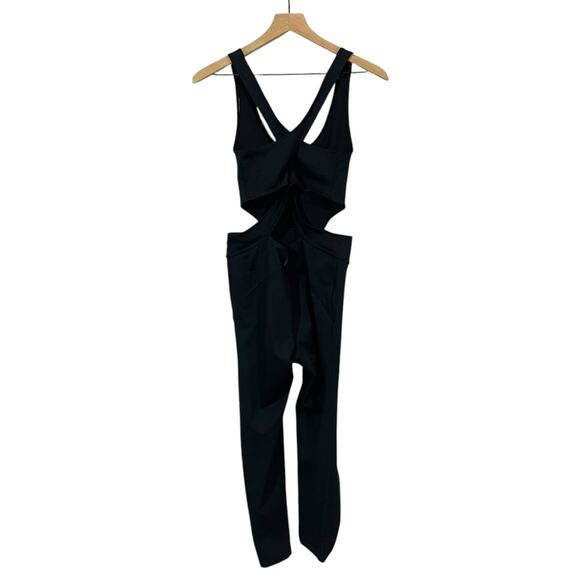 Free People Movement Back it Up Jumpsuit - Black - Medium - Picture 10 of 12